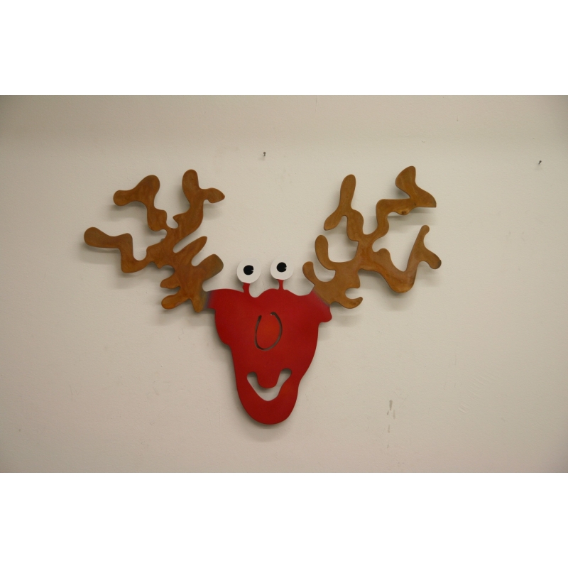 Patrick Preller "Geweih" Original Metall Skulptur