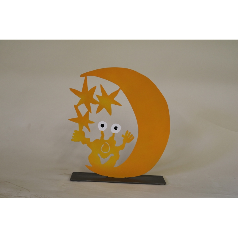 Original Metall Skulptur von Patrick Preller "Monster