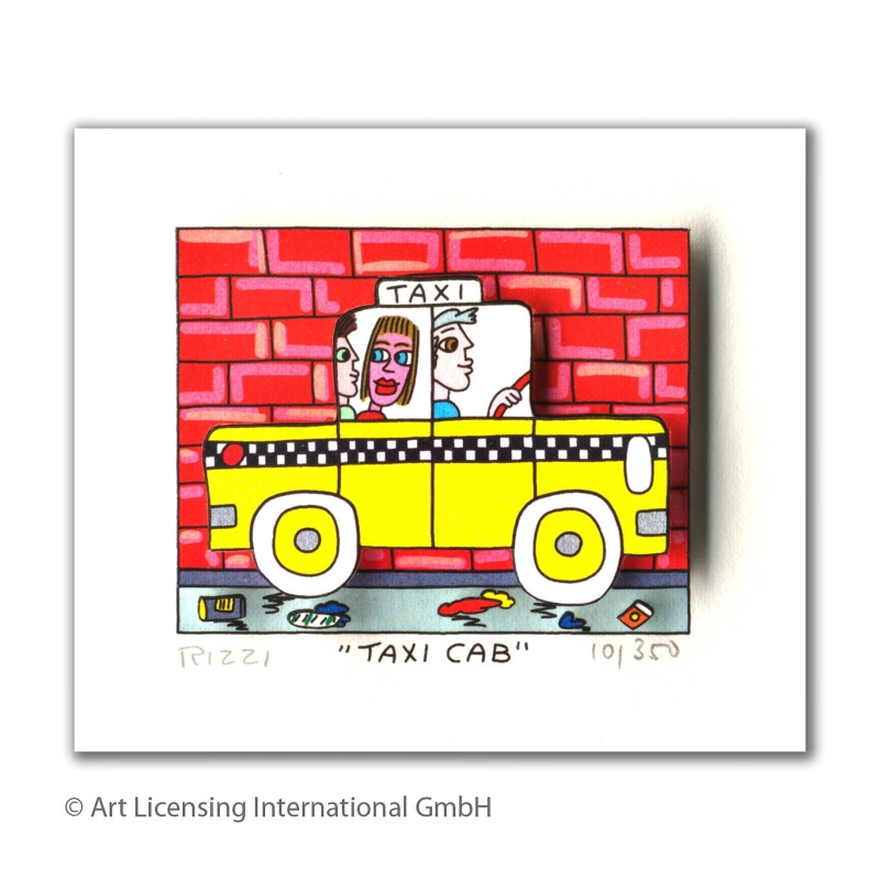 James Rizzi Taxi Cab