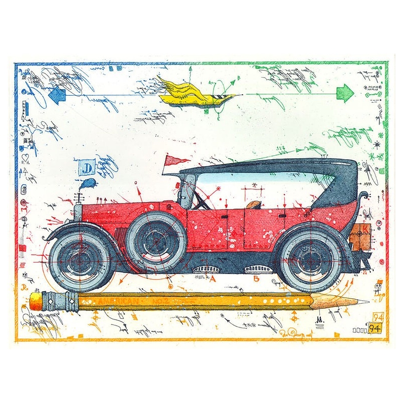 Original Bild vom Künstler Leslie G. Hunt "BleiHaltig..." mit oder ohne Rahmen kaufen