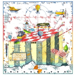 Original Bild vom Künstler Leslie G. Hunt "Manager Game" mit oder ohne Rahmen kaufen