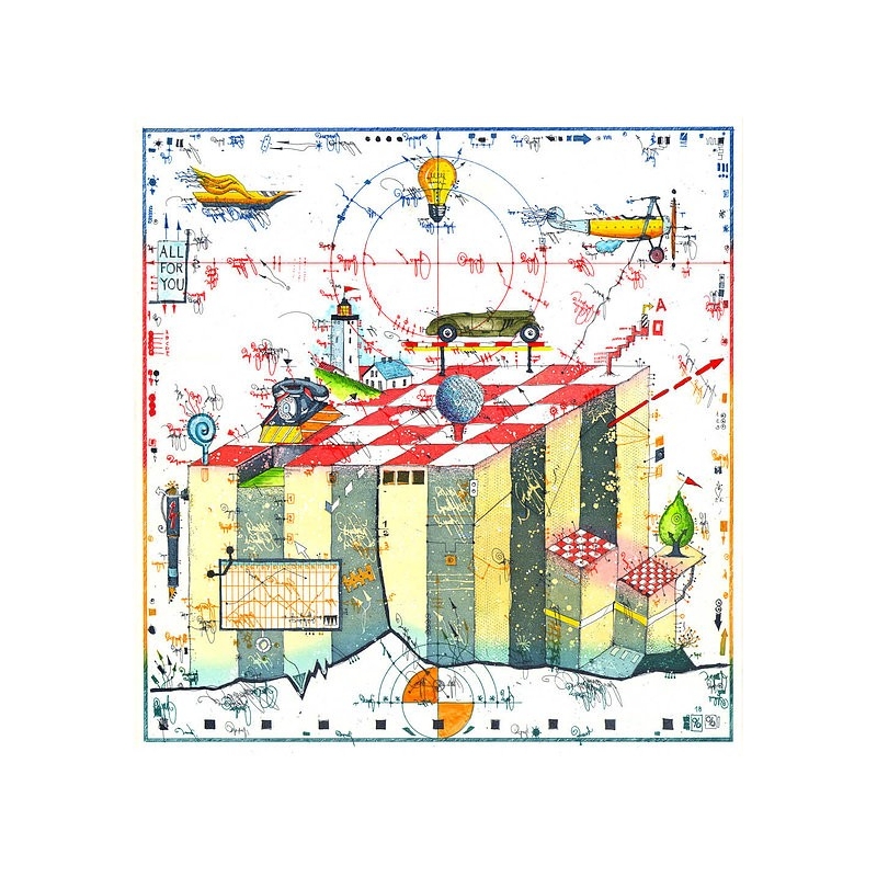 Original Bild vom Künstler Leslie G. Hunt "Manager Game" mit oder ohne Rahmen kaufen