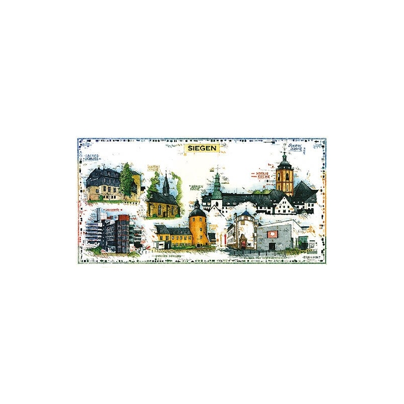 Original Bild vom Künstler Leslie G. Hunt "Siegen" mit oder ohne Rahmen kaufen