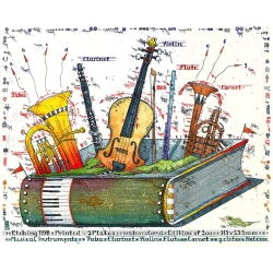 Original Bild vom Künstler Leslie G. Hunt "Cover Version Vol. One" mit oder ohne Rahmen kaufen