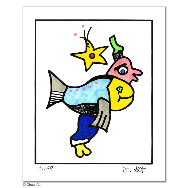 Otmar Alt: "STERNZEICHEN FISCHE"