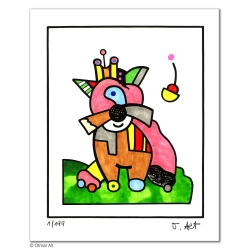 Otmar Alt: "STERNZEICHEN LÖWE"