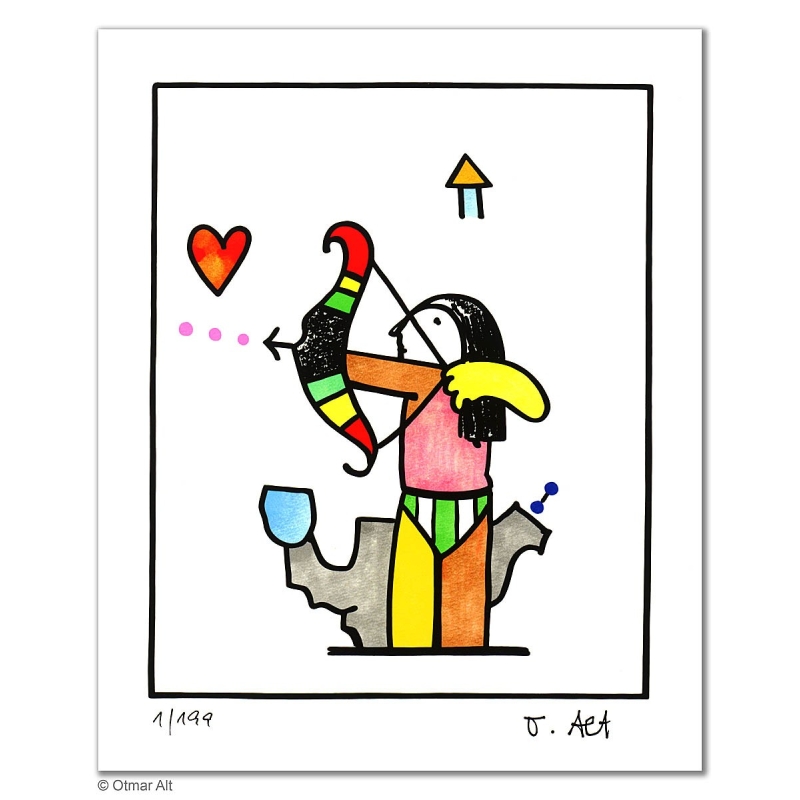 Otmar Alt: "STERNZEICHEN SCHÜTZE"