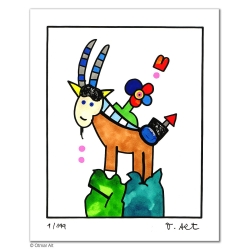 Otmar Alt: "STERNZEICHEN STEINBOCK"