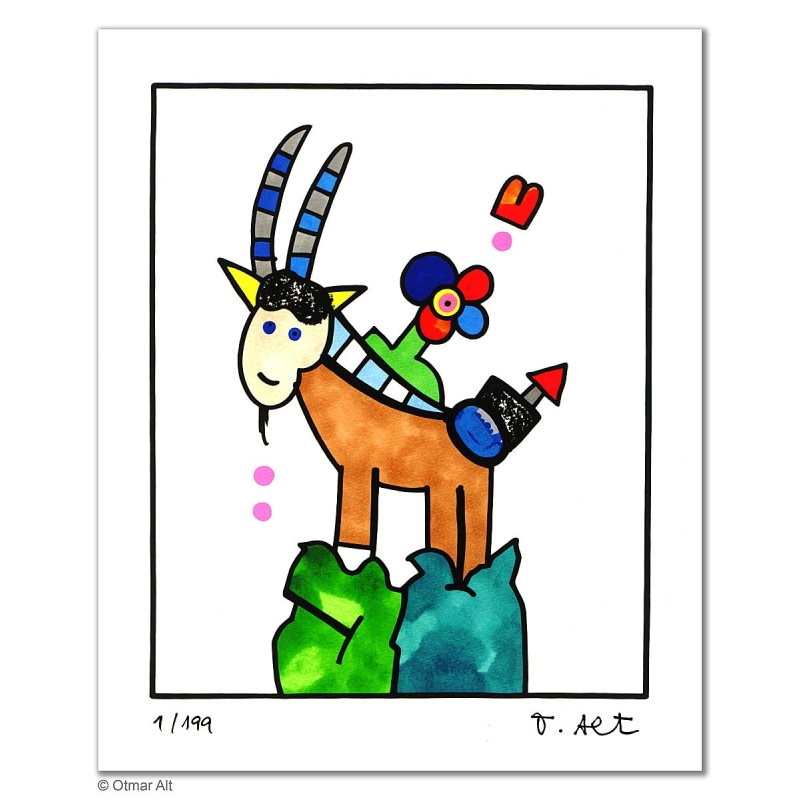 Otmar Alt: "STERNZEICHEN STEINBOCK"