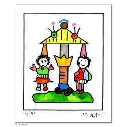 Otmar Alt: "STERNZEICHEN WAAGE"