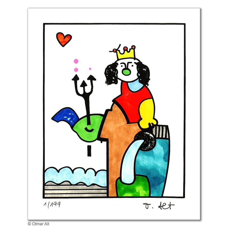 Otmar Alt - "STERNZEICHEN WASSERMANN"