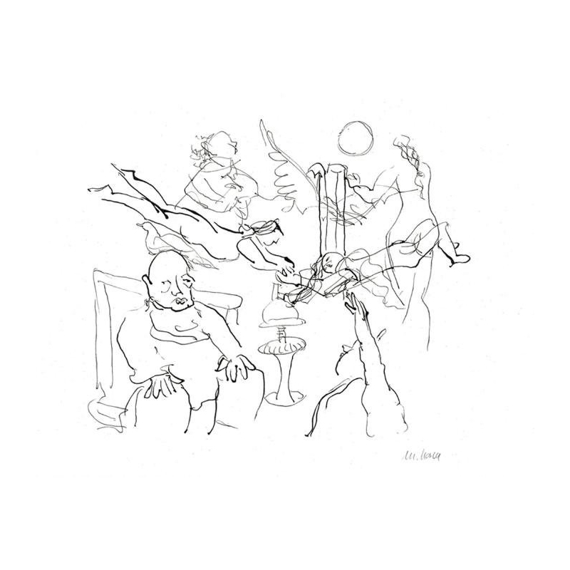 Armin Mueller-Stahl Bild "Hingabe und Verlust (Ikarus)"