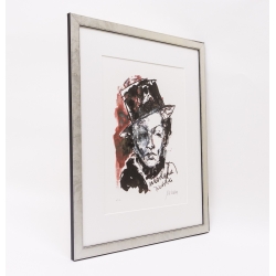 Janosch Bild "Herr Wondrak sprach zu Fräulein Weiss" Original-Kunst - Galerie Lamers