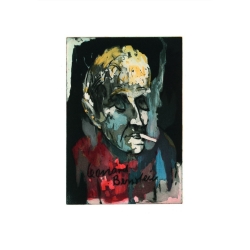 Armin Mueller-Stahl Kunst Bild kaufen Leonard Bernstein - der große Dirigent | handsigniertes Original