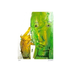 Armin Mueller-Stahl "Frau mit Halskette" Original Bilder kaufen