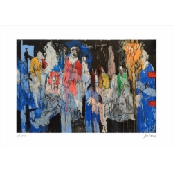 Armin Mueller-Stahl "Allegro Furioso" Original Bilder kaufen Alle Kunst will Musik werden