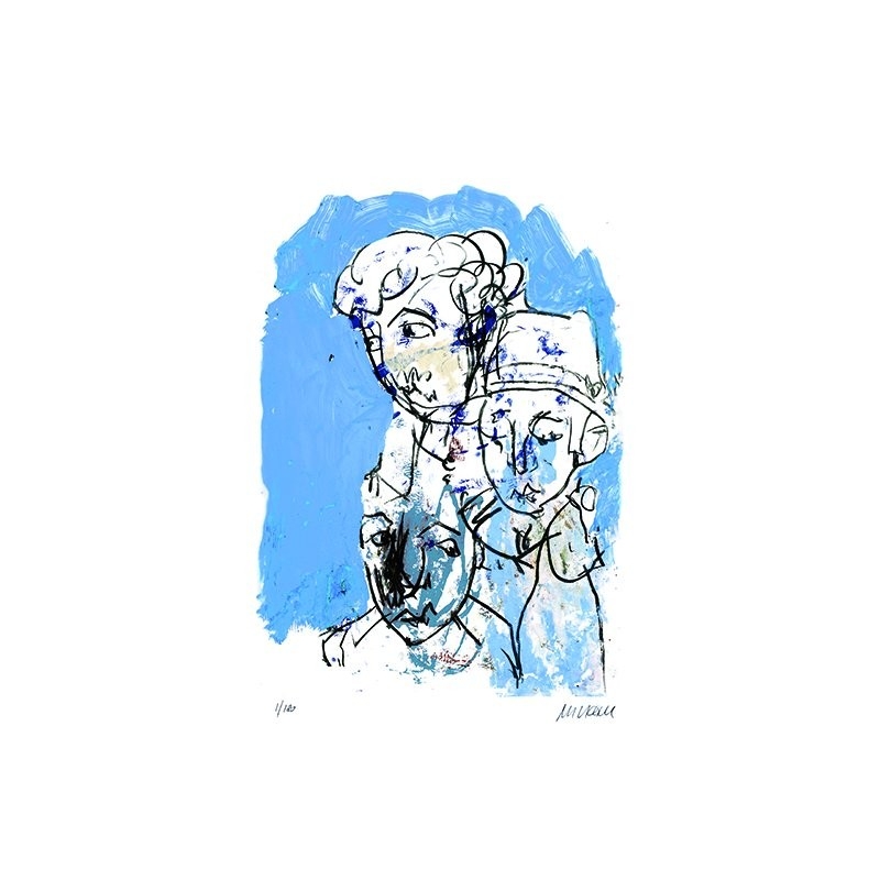 Armin Mueller-Stahl "Passanten" Original Bilder kaufen