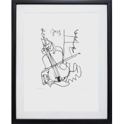 Das Original 'Free Jazz' wurde von Armin Mueller-Stahl handsigniert. Günstig kaufen.