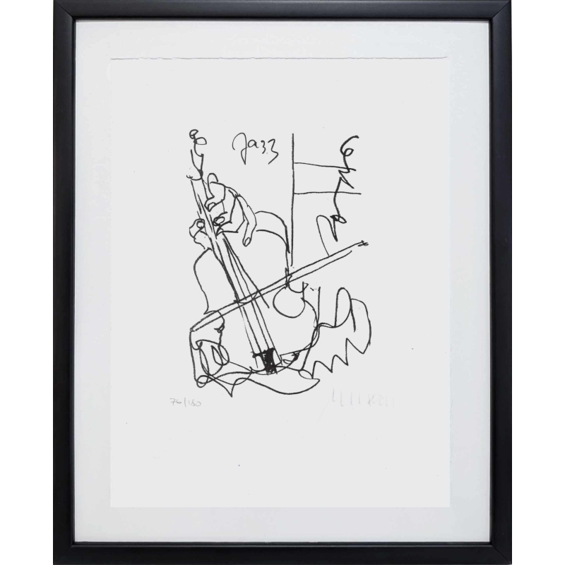 Das Original 'Free Jazz' wurde von Armin Mueller-Stahl handsigniert. Günstig kaufen.