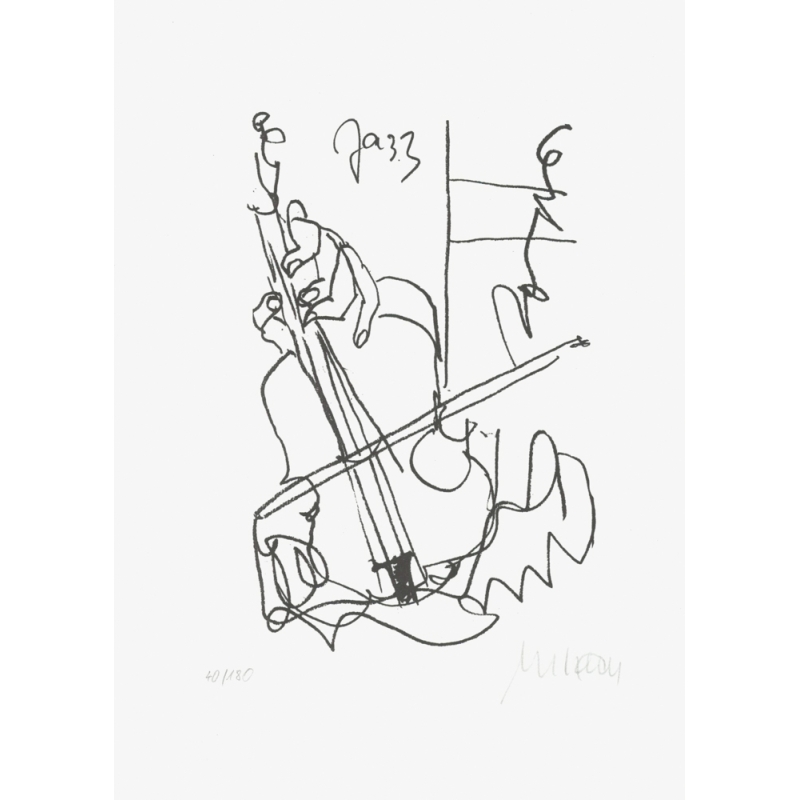 Das Original 'Free Jazz' wurde von Armin Mueller-Stahl handsigniert. Günstig kaufen.