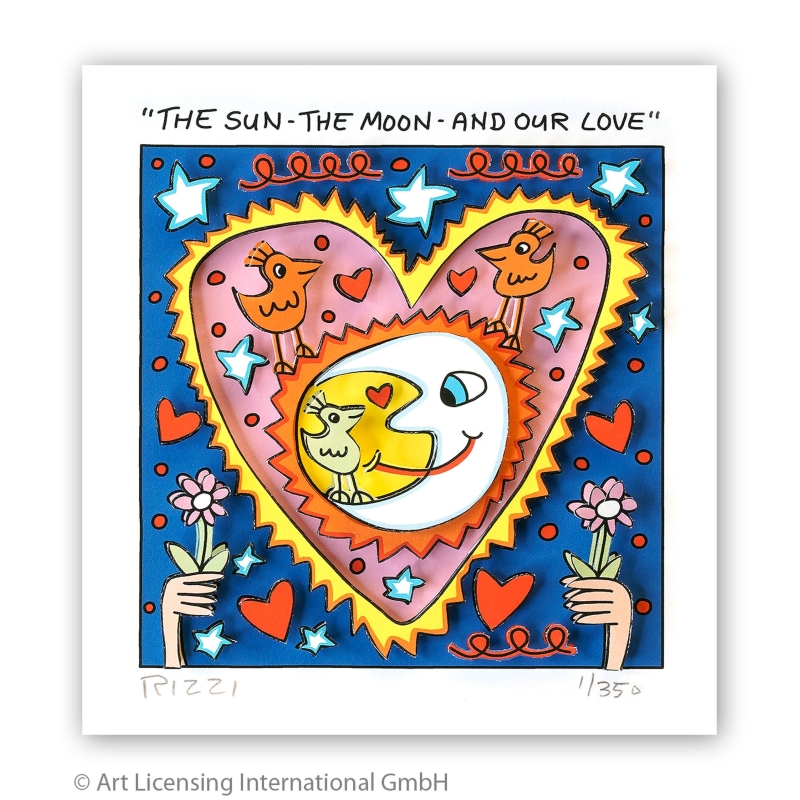 James Rizzi - THE SUN – THE MOON – AND OUR LOVE