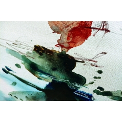 Detailansicht - Unikat Gemälde von Paul Kaminski Boote ca. 90 x 140 cm, mit Rahmung ca. 95 x 145 cm