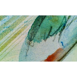 Detailansicht - Unikat: Gemälde von Paul Kaminski, "Abstraktion", ca. 90 x 150 cm