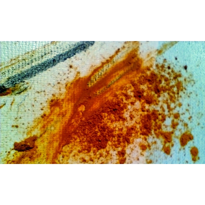 Detailansicht - Unikat: Gemälde von Paul Kaminski, "Abstraktion", ca. 90 x 150 cm