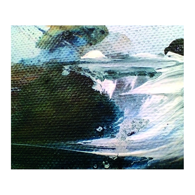 Detailansicht - Unikat Gemälde von Paul Kaminski "Boote" ca. 100 x 120 cm