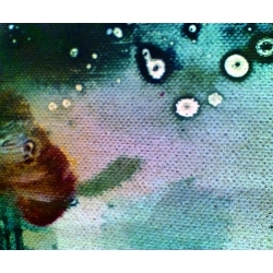 Detailansicht - Unikat Gemälde von Paul Kaminski "Boote" ca. 100 x 120 cm