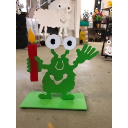 Monsterkollege "Kerzenhalter", Skulptur von Patrick Preller