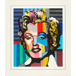 Original Bild von Martin Sonnleitner "Marilyn IV" (Bütten) mit Zertifikat