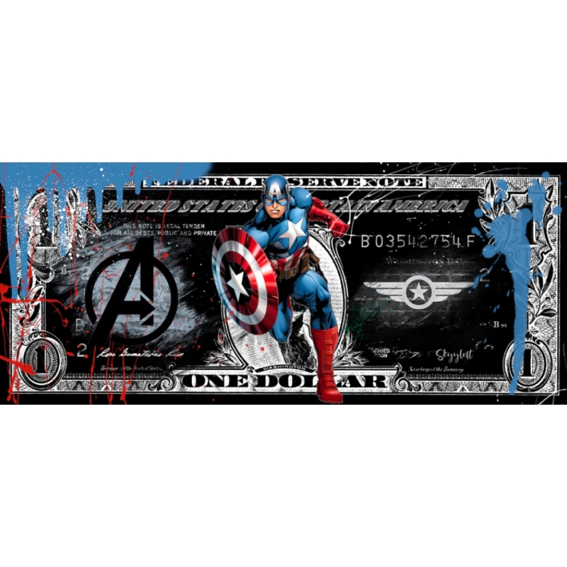 Original: SKYLOFT | CAPTAIN AMERICA DOLLAR, Motivansicht