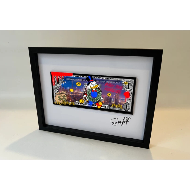 Original: SKYLOFT |DUBAI LIFE DOLLAR, inklusive Objektrahmen mit Museumsglas