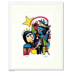 Original Bild "Der brennende Dornbusch" von Otmar Alt - Kunst mit Zertifikat kaufen