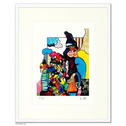 Original Bild "Sodom und Gommorrah" von Otmar Alt - Kunst mit Zertifikat kaufen