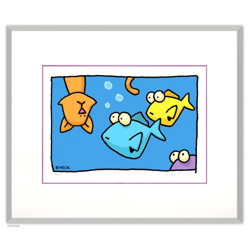 "Cat Fish" - Originalbild von Ed Heck