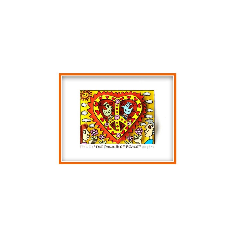 James Rizzi "The power of peace" Original 3D Grafik Bild von James Rizzi kaufen