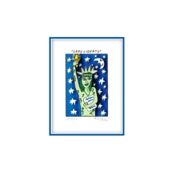 James Rizzi "Lady Liberty" Original 3D Grafik Bild von James Rizzi kaufen