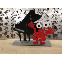 Patrick Preller "Pylon" Original Metall Skulptur