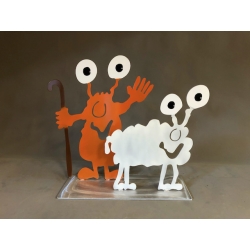 Patrick Preller "Pylon" Original Metall Skulptur