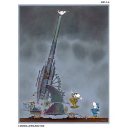 Mordillo, Guillermo: Canon of Peace Original Bilder kaufen