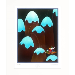 Mordillo, Guillermo: Family Skiing Original Bilder kaufen