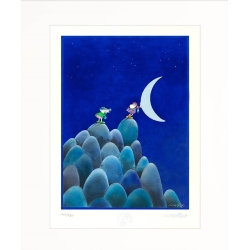 Mordillo, Guillermo: Half Moon Original Bilder kaufen