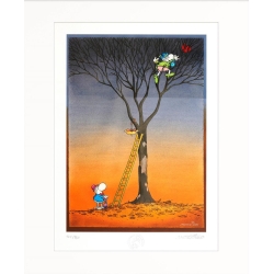 Mordillo, Guillermo: Heart in the Tree Original Bilder kaufen