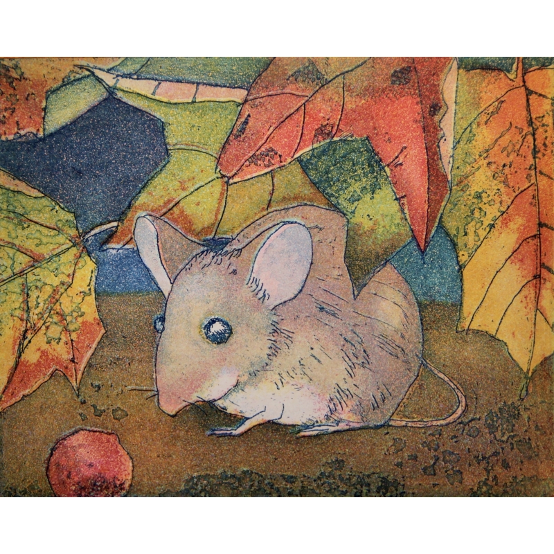 Jutta Votteler "Mäuschen" Original Kunst kaufen mit Zertifikat