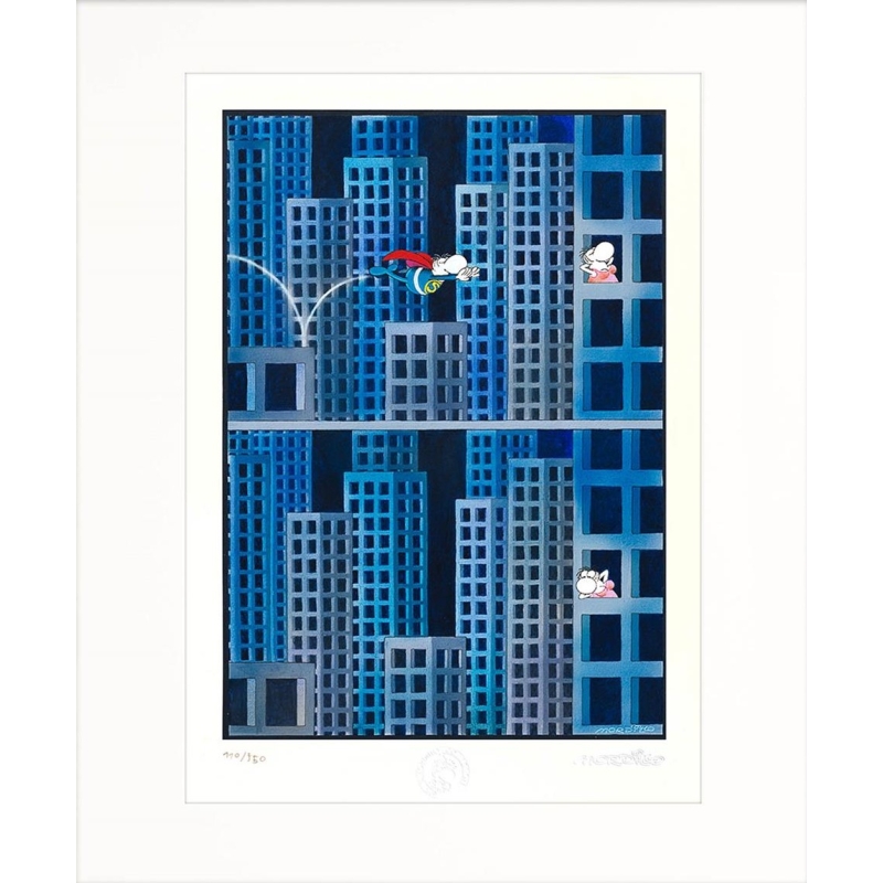 Mordillo, Guillermo: Not so Hero Original Bilder kaufen