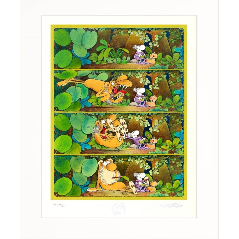 Mordillo, Guillermo: Super Grandma Original Bilder kaufen