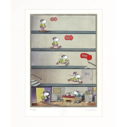 Mordillo, Guillermo: W.C. Original Bilder kaufen