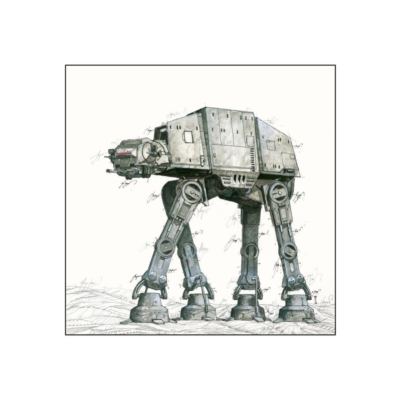Leslie Hunt Bilder kaufen Original AT-AT Star Wars